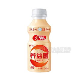 伊沐养益菌乳酸菌饮品草莓味340ml