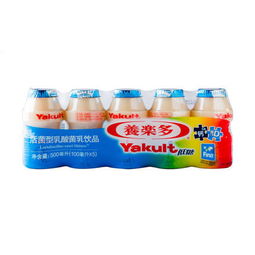 低糖 养乐多 益力多 活菌型乳酸菌乳饮品100ml 5瓶