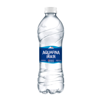 纯水乐 AQUAFINA 饮用天然水饮用水 550ml*12瓶