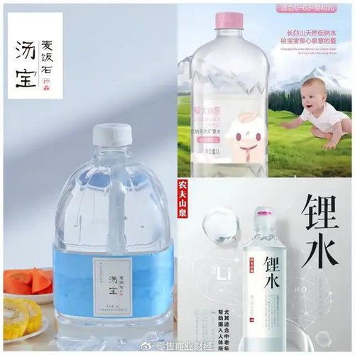 瓶装水top30 纯净水稍逊矿泉水,新概念水打破 一品占一地 格局